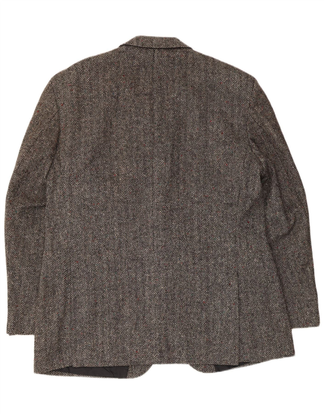 Marks & Spencer Chaqueta tipo blazer de 2 botones para hombre UK 38 Gris medio en espiga