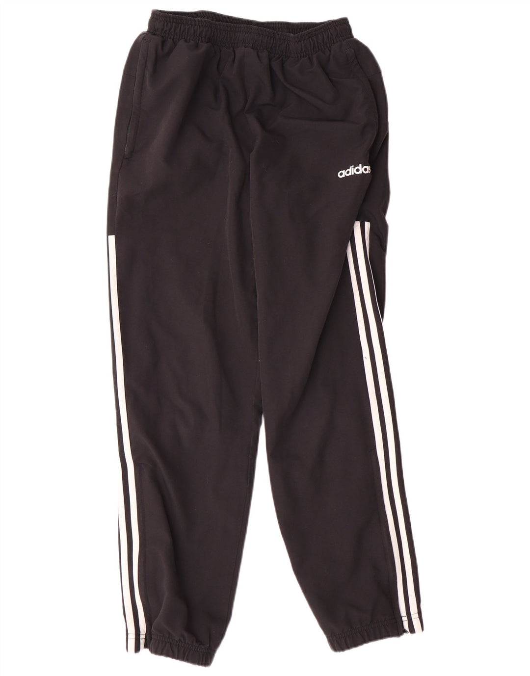 Pantalón De Chándal Adidas Hombre Mediano Negro A Rayas Poliéster