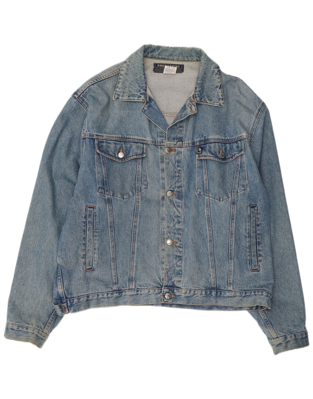 Americanino Chaqueta vaquera para hombre UK 44 2XL Algodón azul