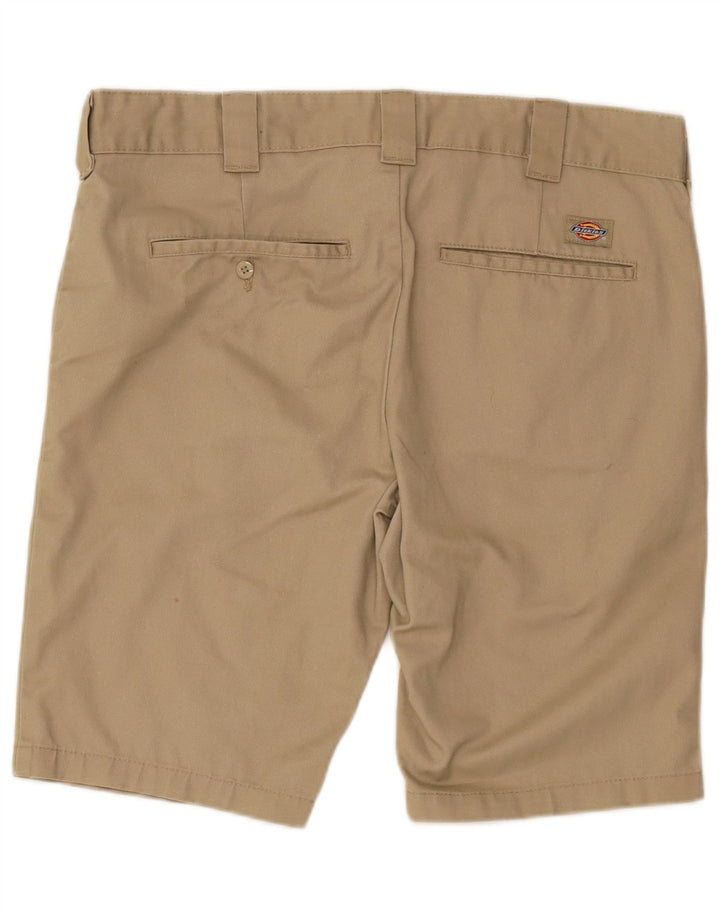 Dickies Pantalones cortos chinos ajustados para hombre W36 Poliéster beige grande