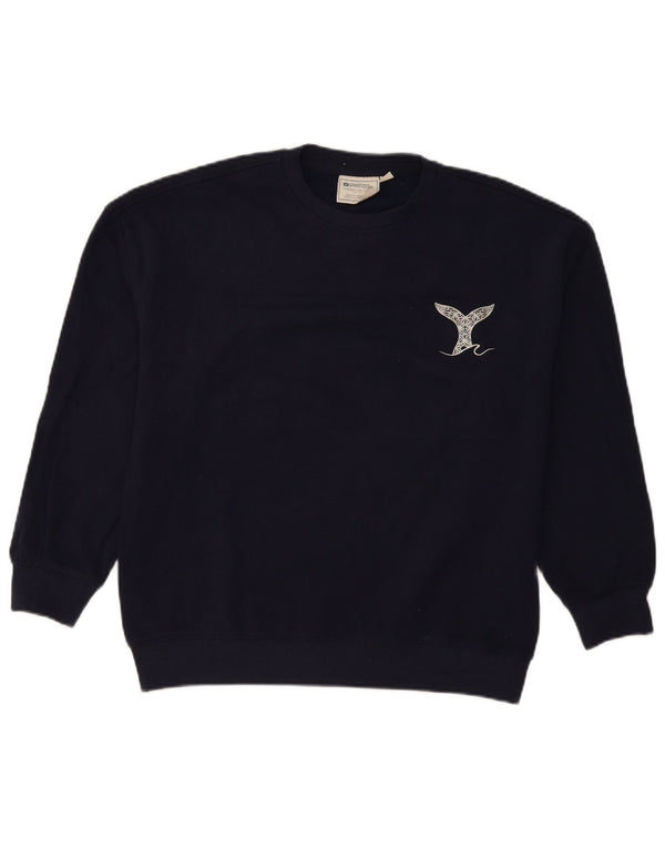 Mountain Warehouse Jersey tipo sudadera extragrande para mujer UK 10 Small Azul marino