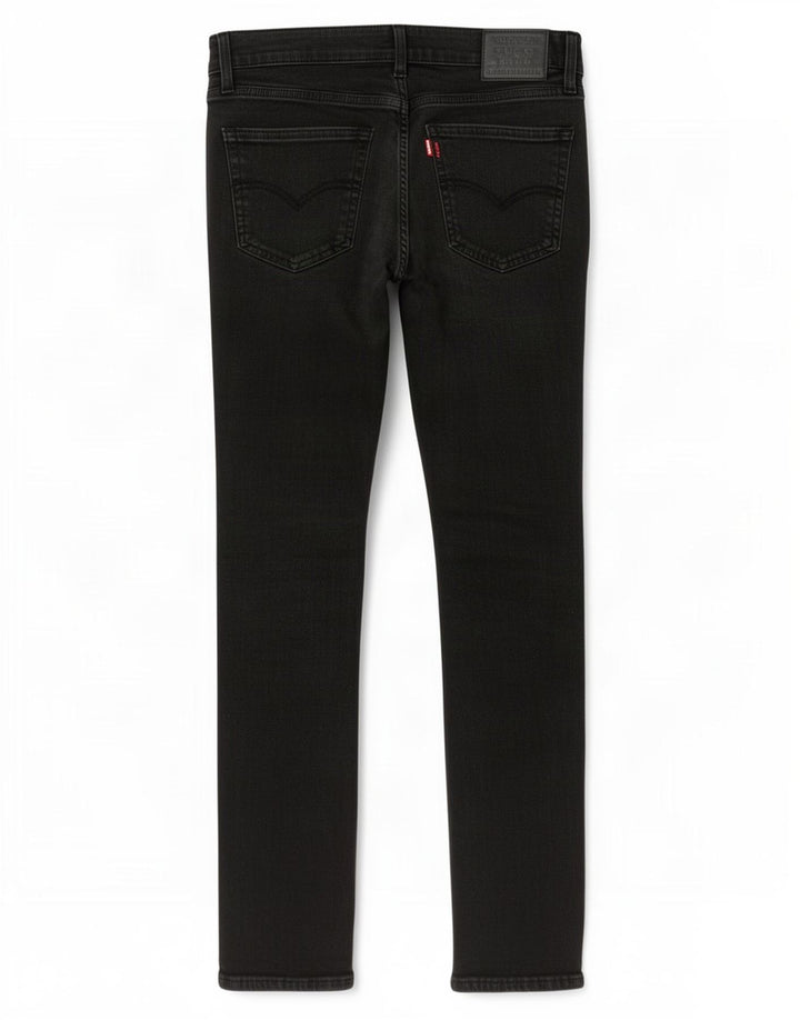 Levi's Hombre 511 Slim Jeans W32 L29 Algodón Negro