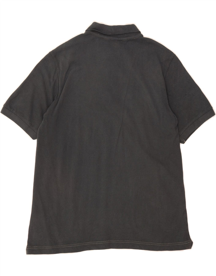 KAPPA Mens Polo Shirt Medium Black Cotton Vintage Kappa and Second-Hand Kappa from Messina Hembry 