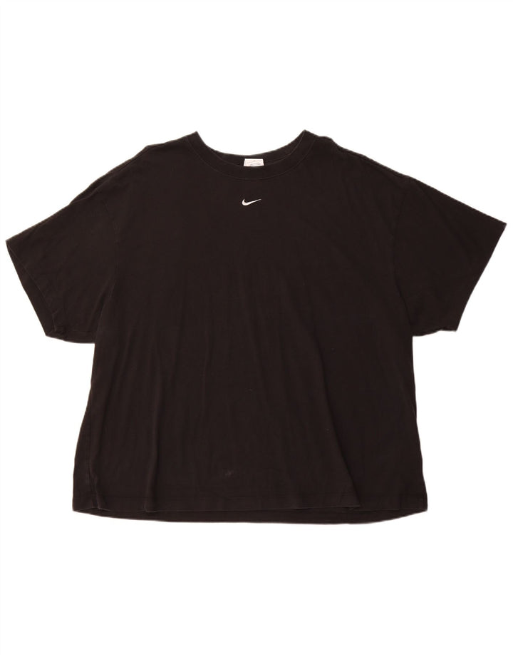 Camiseta NIKE para mujer UK 20 2XL Algodón negro