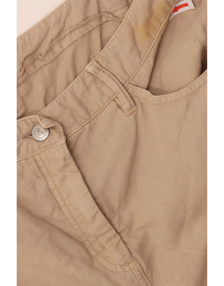 Dolce & Gabbana Falda Recta Mujer IT 44 Mediana W34 Algodón Beige