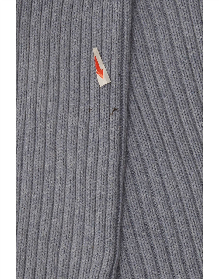 Marks & Spencer Jersey de cuello redondo para hombre de algodón azul medio