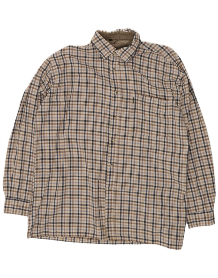 Champion Camisa De Franela Hombre XL Algodón Vichy Multicolor