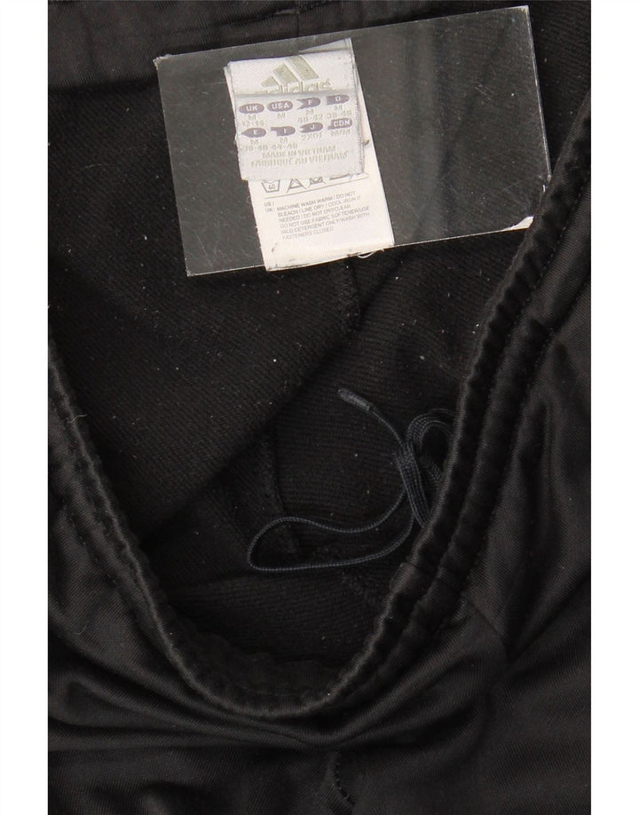 Adidas Pantalones de Chándal para Mujer UK 12/14 Mediano Negro Poliéster