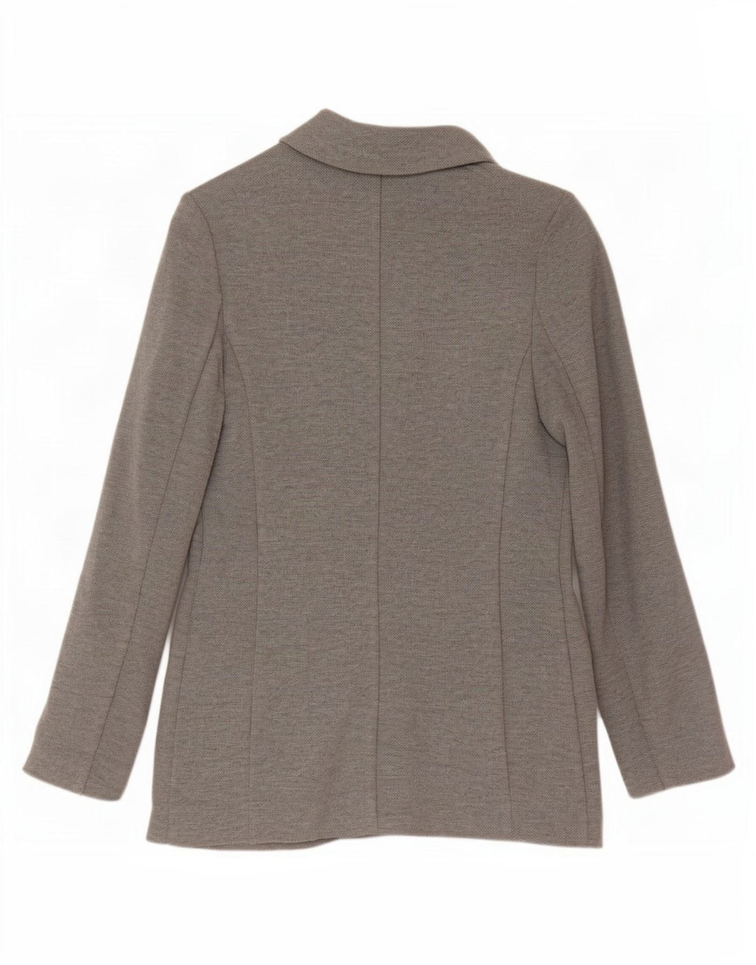 Marks & Spencer Chaqueta tipo blazer de ajuste relajado para mujer UK 6 XS Poliéster gris