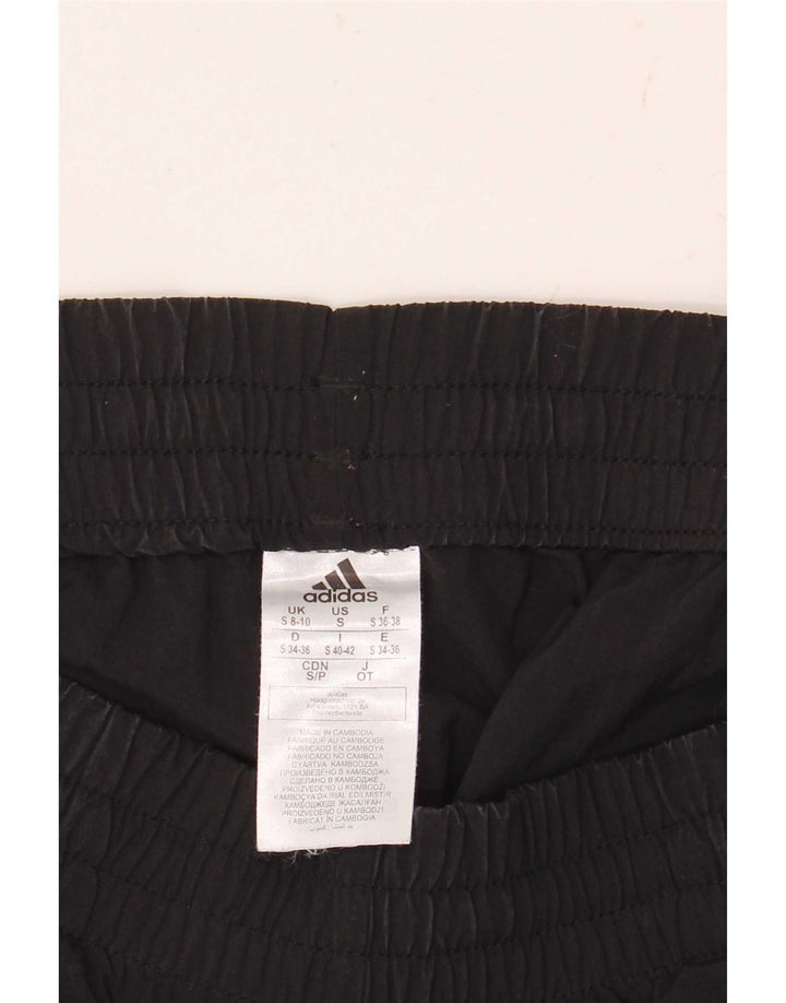 Adidas Pantalones cortos deportivos para mujer UK 8/10 Small Black Polyamide