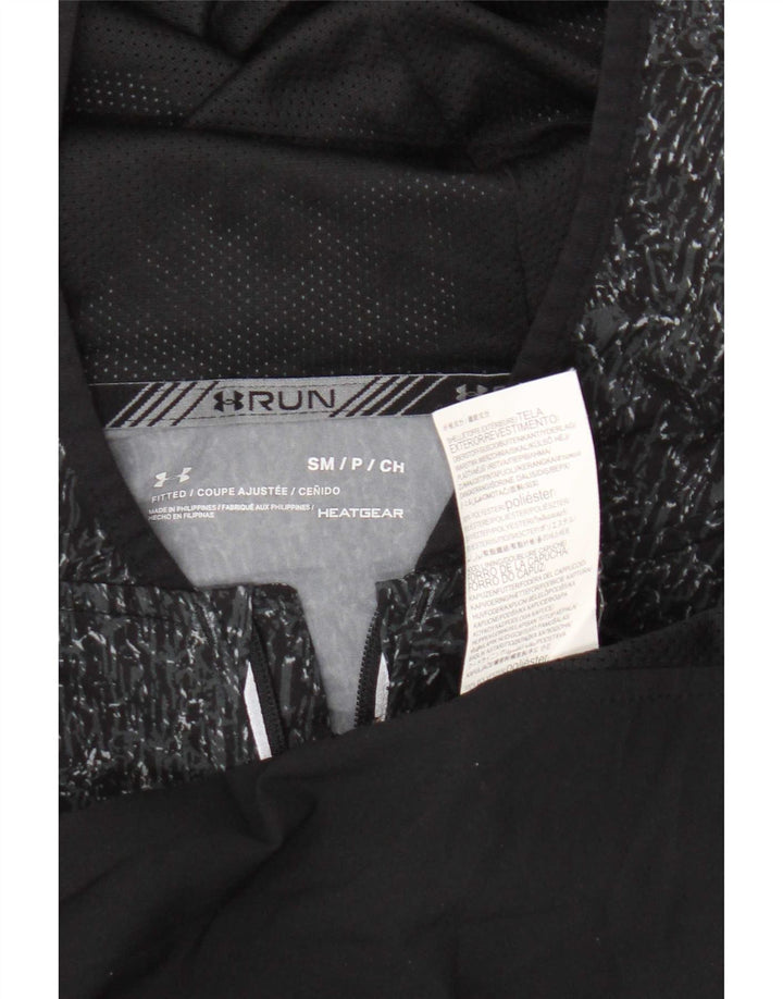 Under Armour Heat Gear - Chaqueta de chándal para hombre, talla pequeña, color negro