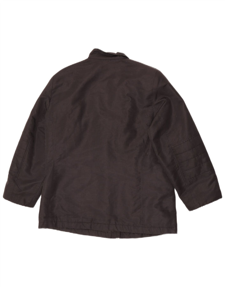 Max & Co. Chaqueta cortavientos para mujer UK 44 Grande Negro