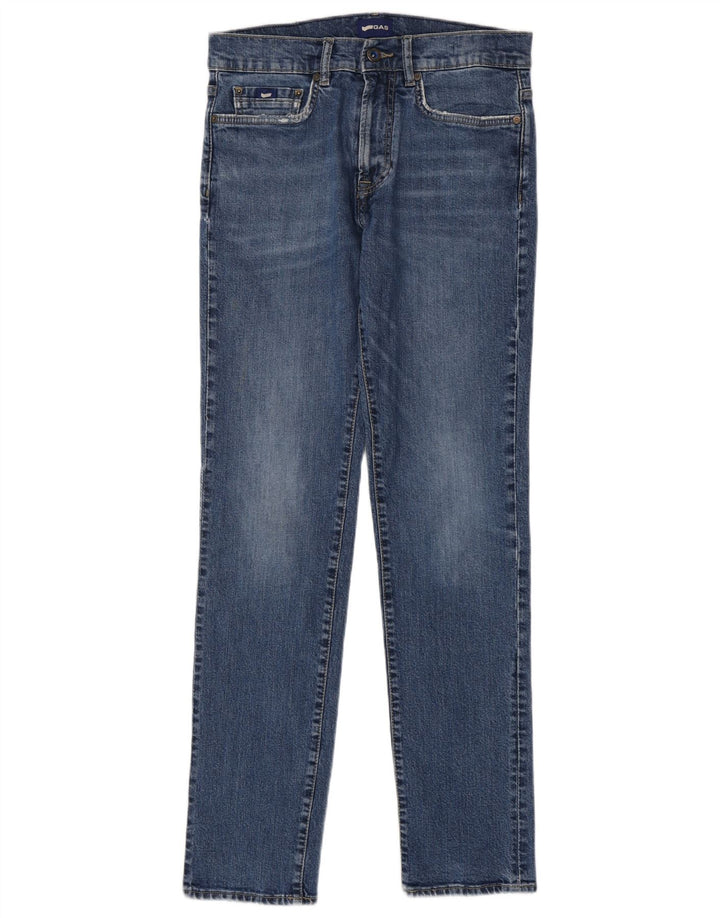 Vaqueros ajustados para hombre Gas W31 L34 Algodón azul