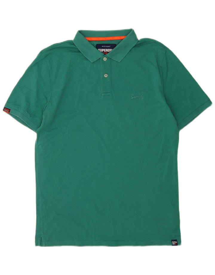Superdry Polo Para Hombre De Algodón Verde Grande