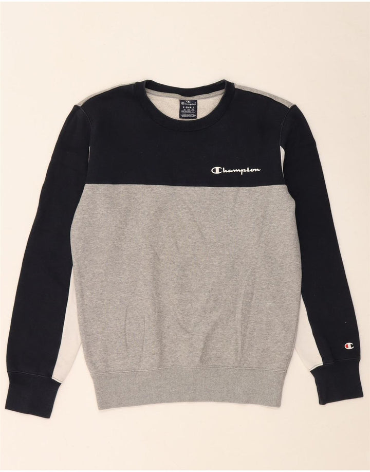 Champion Sudadera Jumper XS Multicolor Colorblock Algodón