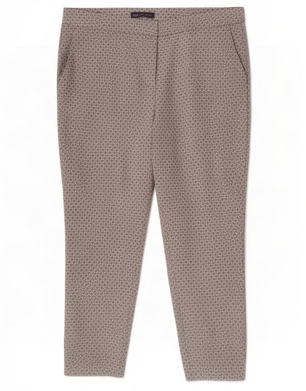 Marks & Spencer Pantalones cortos para mujer UK 40 Large W36 L25 Gris Geométrico