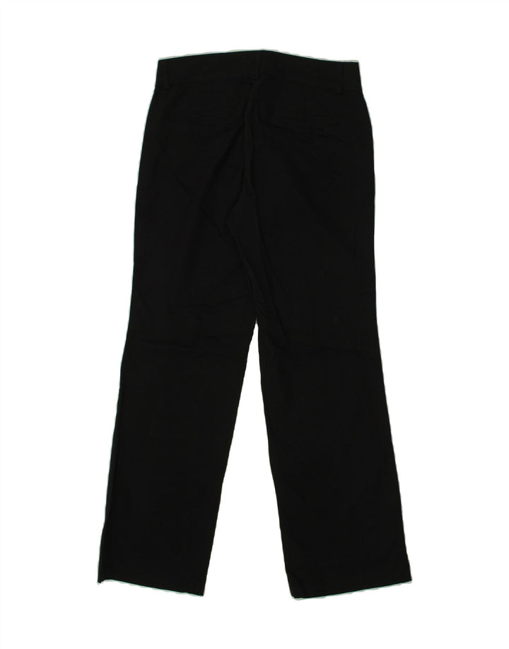 DOCKERS Womens Straight Casual Trousers US 6 Medium W28 L29 Black Vintage Dockers and Second-Hand Dockers from Messina Hembry 