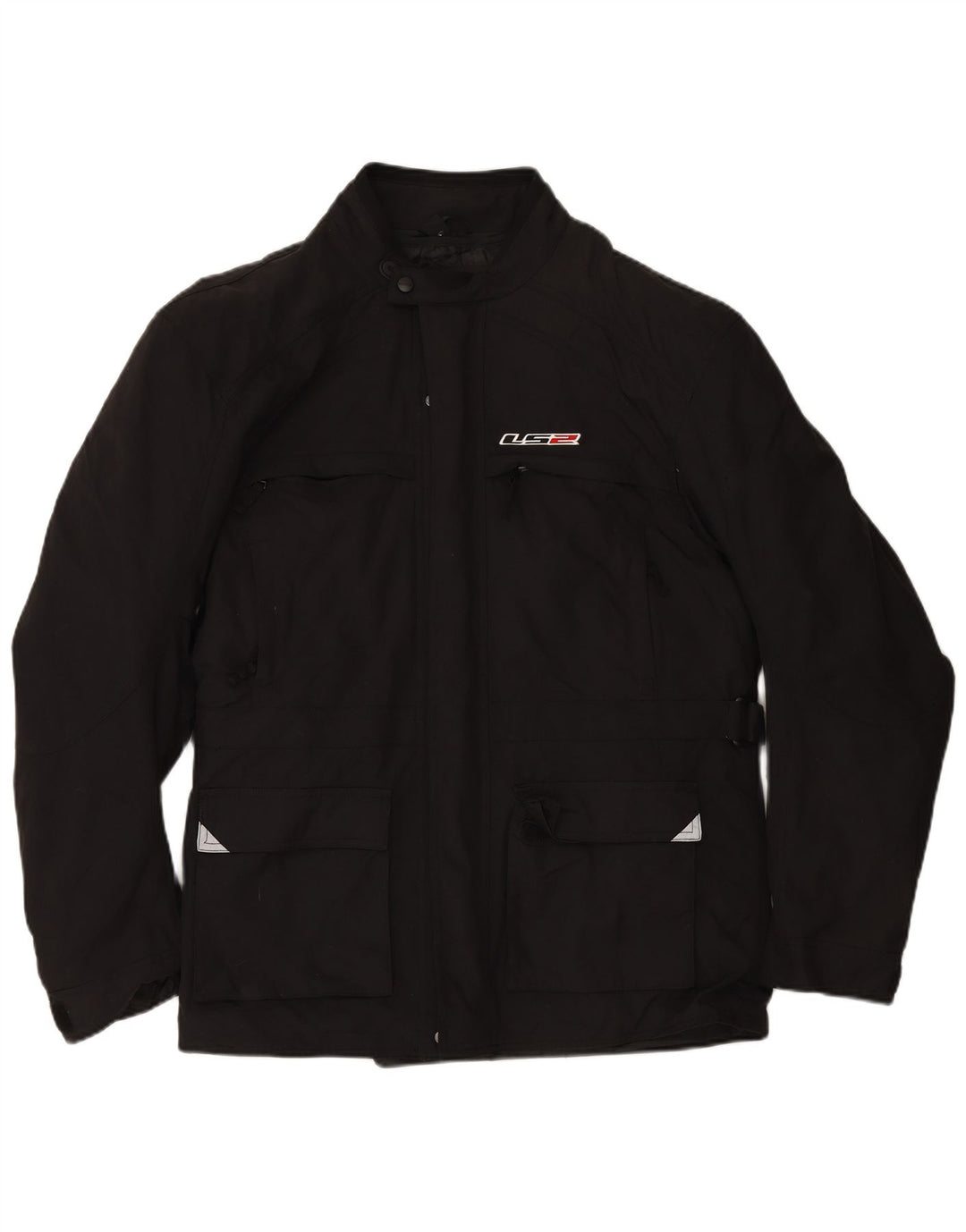 LS2 Mens Apparel Graphic Racer Chaqueta UK 48 4XL Poliamida Negra