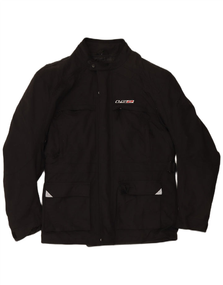 LS2 Mens Apparel Graphic Racer Chaqueta UK 48 4XL Poliamida Negra