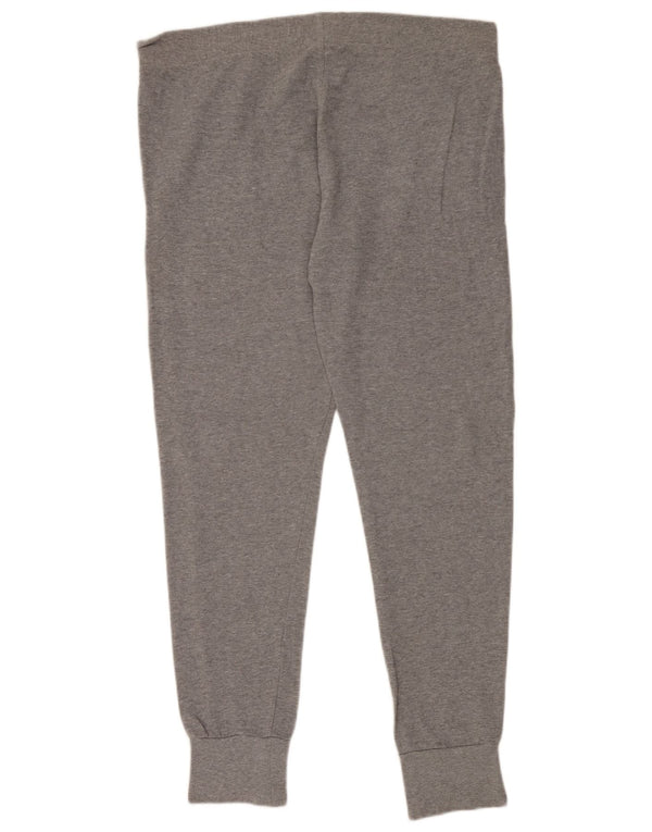 Kappa Hombre Pantalones De Chándal Gráfico Joggers 2XL Algodón Moteado Gris