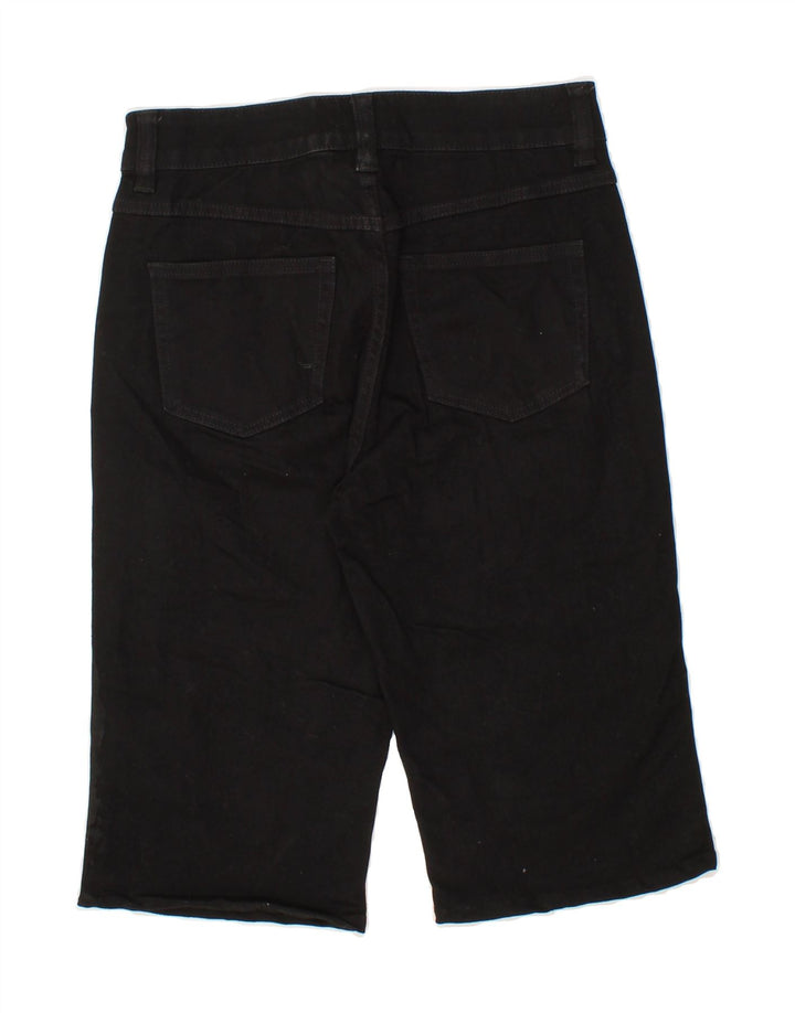J. CREW Womens Bermuda Denim Shorts W27 Small Black Cotton Vintage J. Crew and Second-Hand J. Crew from Messina Hembry 