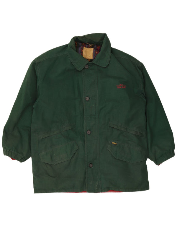 Ciesse Piumini Chaqueta utilitaria para hombre UK 42 XL Algodón verde