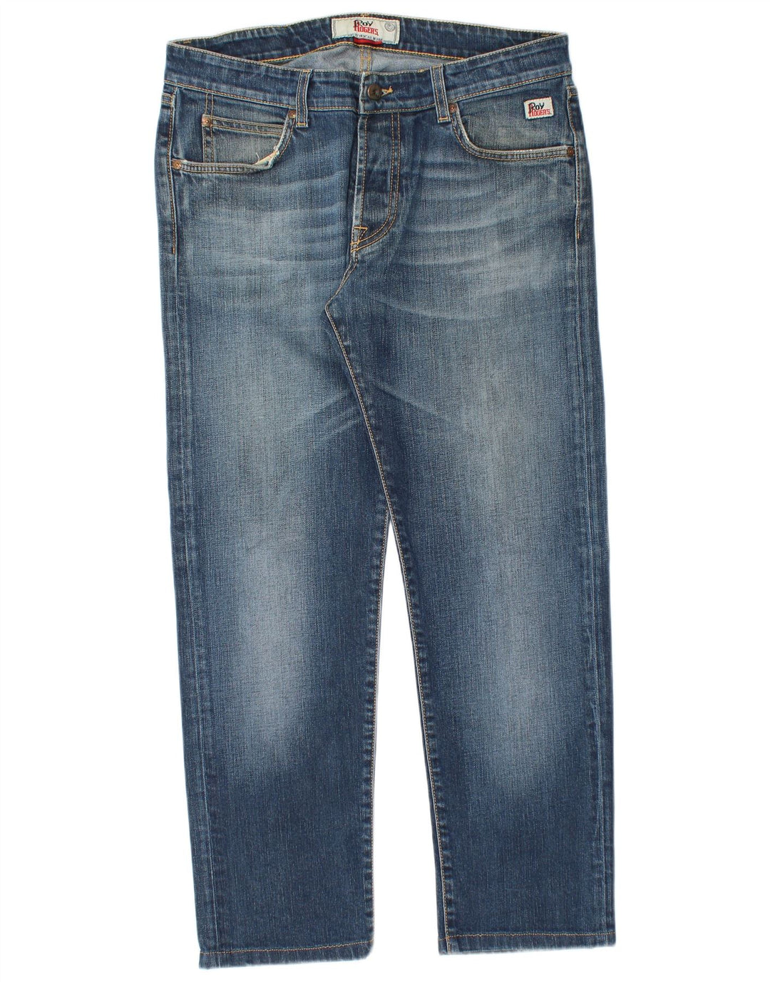 Roy Rogers Vaqueros ajustados para hombre W32 L27 azul