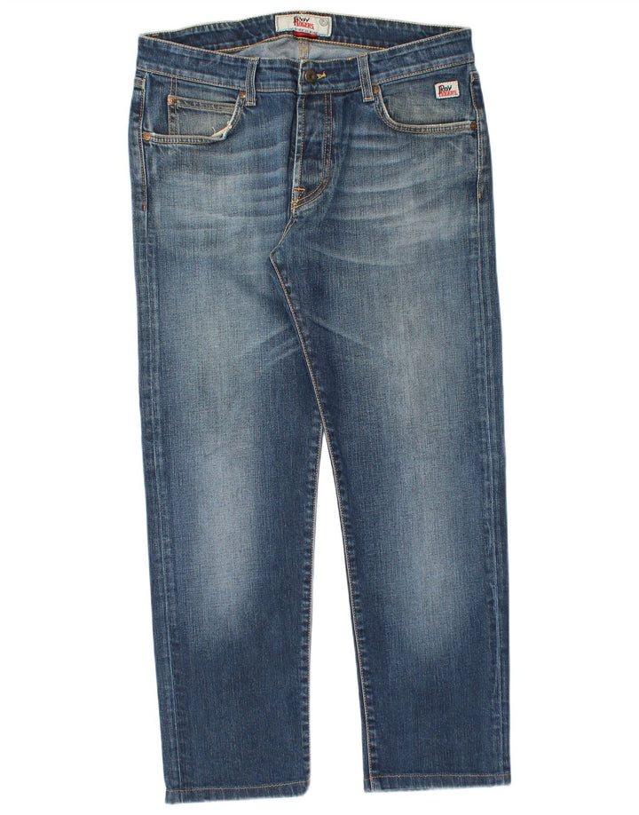 Roy Rogers Vaqueros ajustados para hombre W32 L27 azul