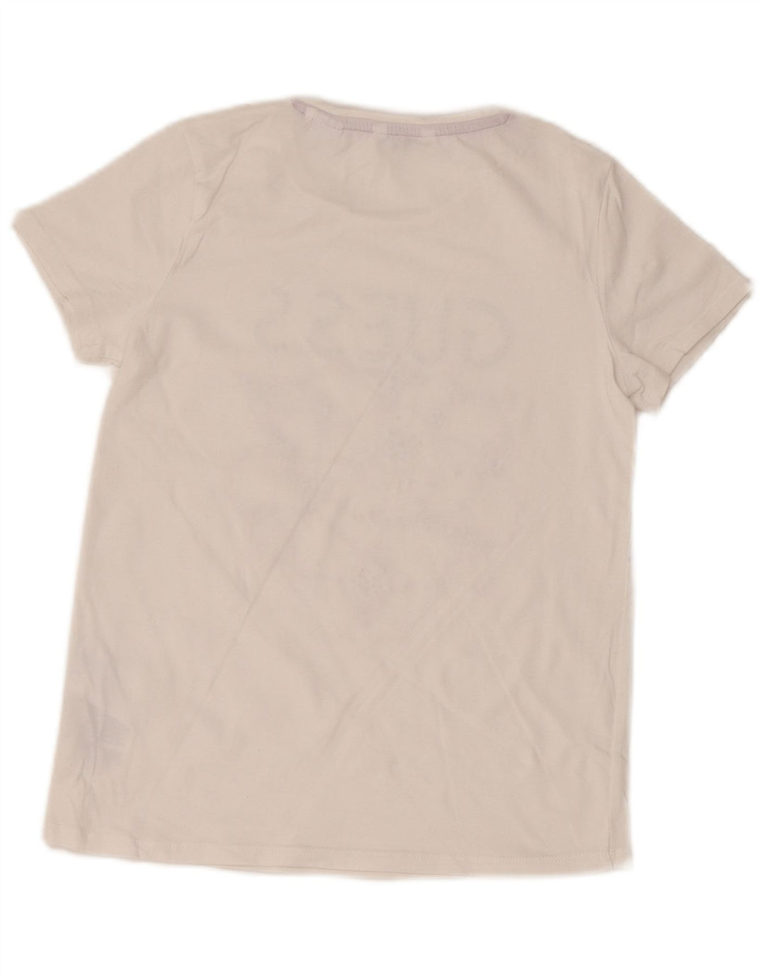 GUESS Camiseta gráfica para niña 13-14 años Algodón blanco