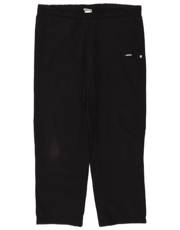 Adidas Pantalones de chándal para mujer UK 44 Mediano Negro Poliéster