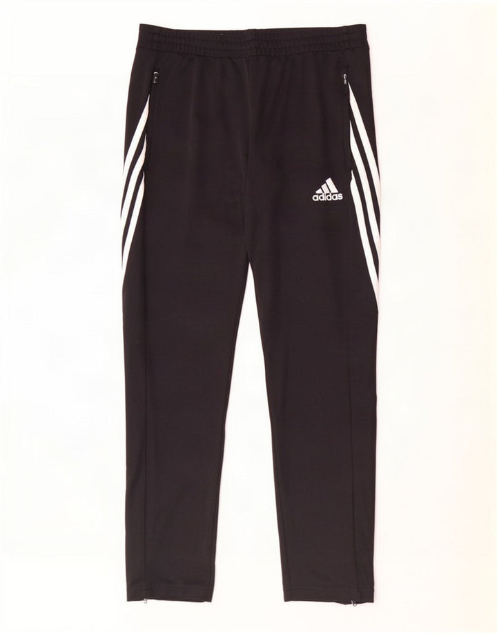 Adidas Hombre Climalite Pantalones De Chándal Mediano Negro Poliéster