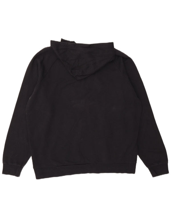 Under Armour Cold Gear - Sudadera con capucha para hombre, ajuste holgado, con cremallera, talla 2XL, algodón negro