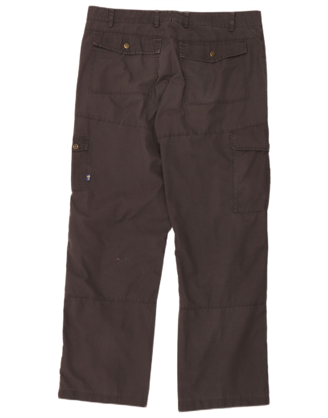 Pantalones cargo rectos para hombre Fjall Raven W38 L32 Poliéster marrón