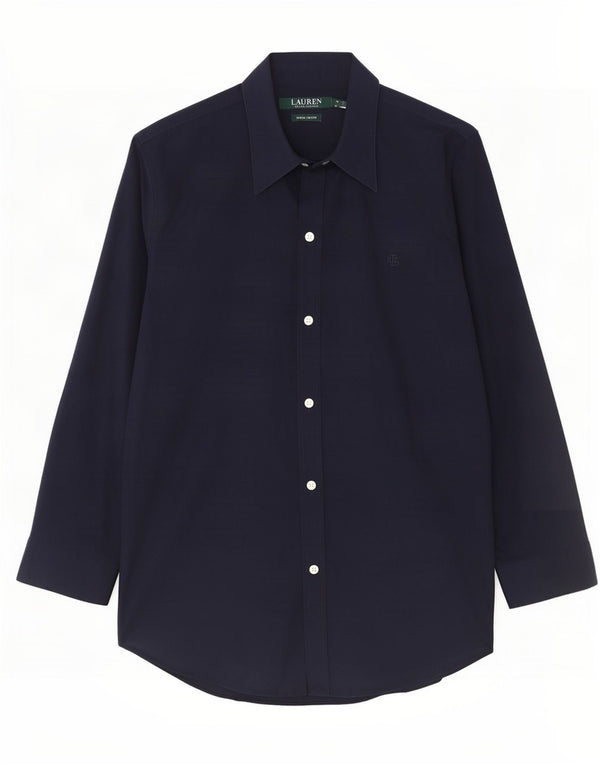 Camisa Ralph Lauren para mujer Reino Unido 14 Algodón azul marino mediano