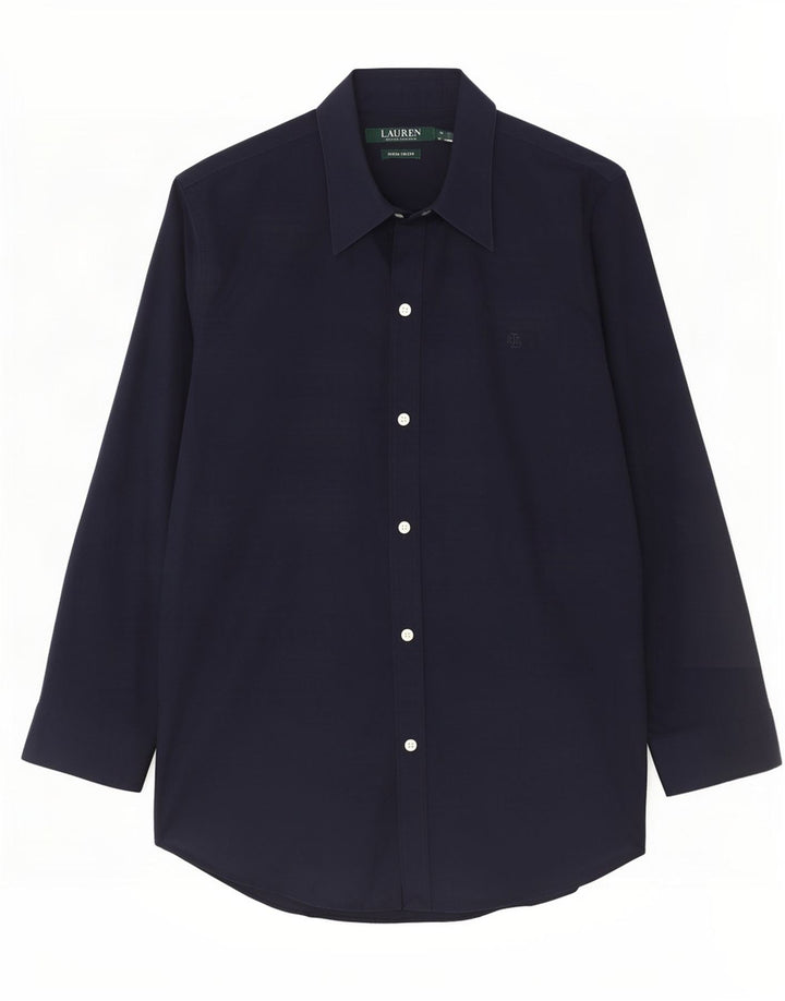 Camisa Ralph Lauren para mujer Reino Unido 14 Algodón azul marino mediano