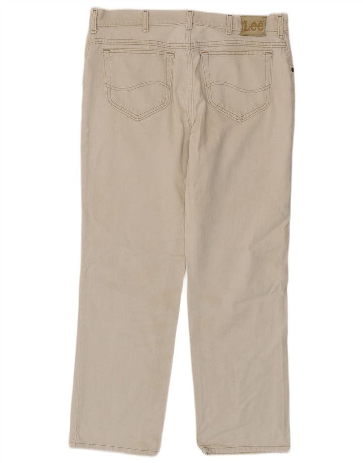 Lee Jeans Rectos Para Hombre W34 L30 Blanco