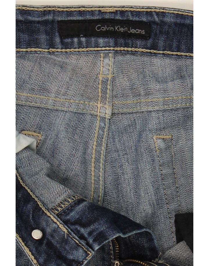 Vaqueros rectos Calvin Klein para hombre W34 L31 azul marino