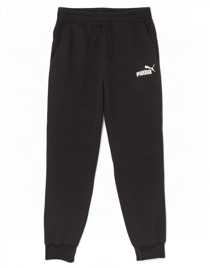 Pantalones De Chándal Puma Hombre Joggers Medium Azul Marino Algodón