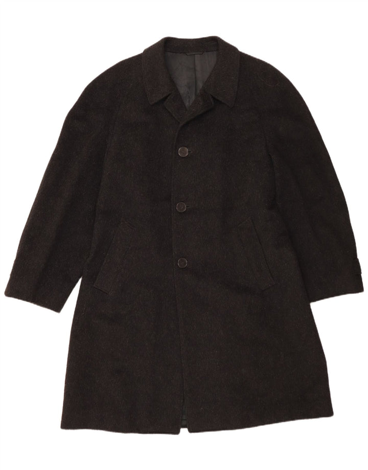 Tiroler Loden Abrigo para hombre IT 50 Grande Lana negra