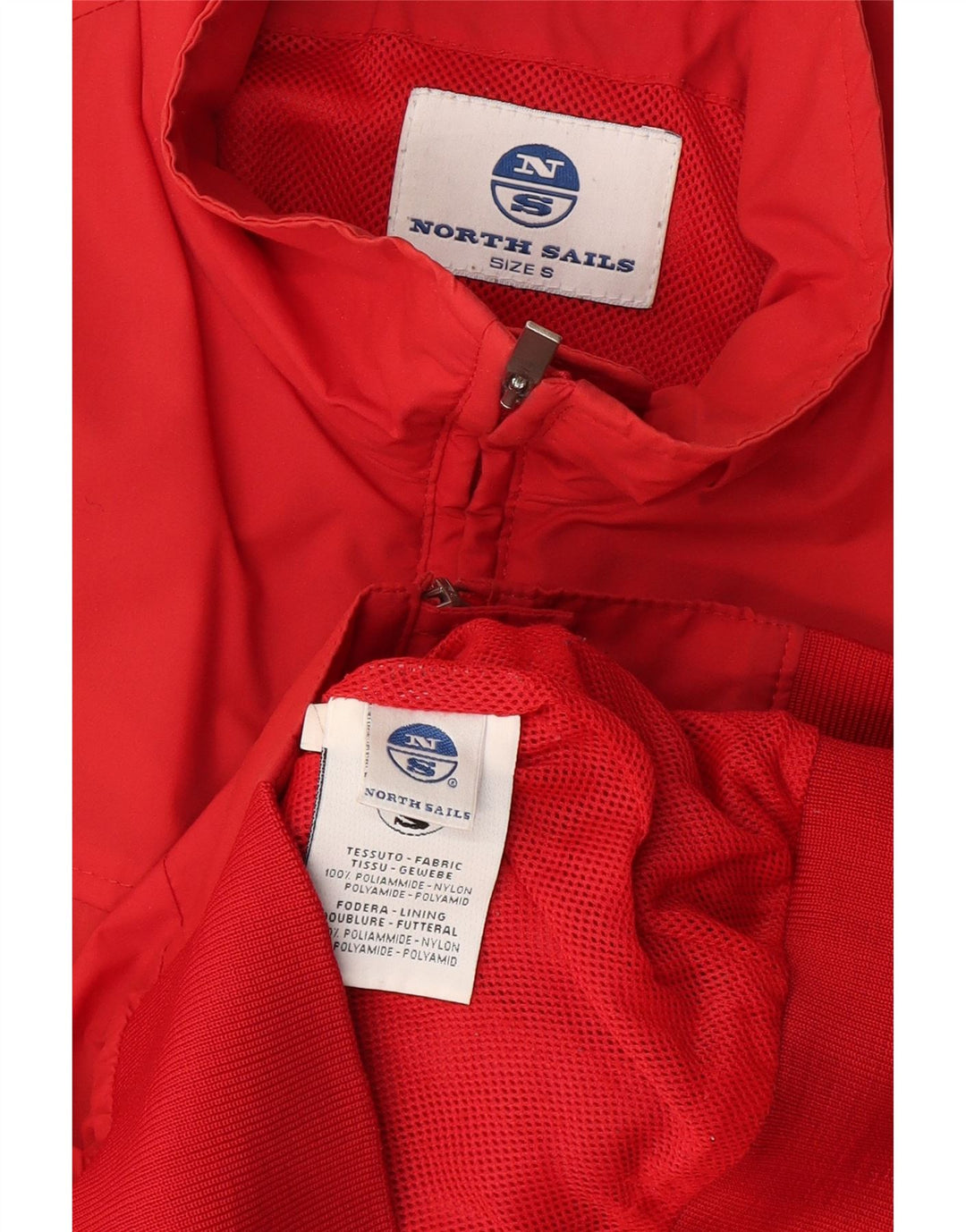 North Sails Chaqueta Bomber para Hombre UK 36 Small Poliamida Roja