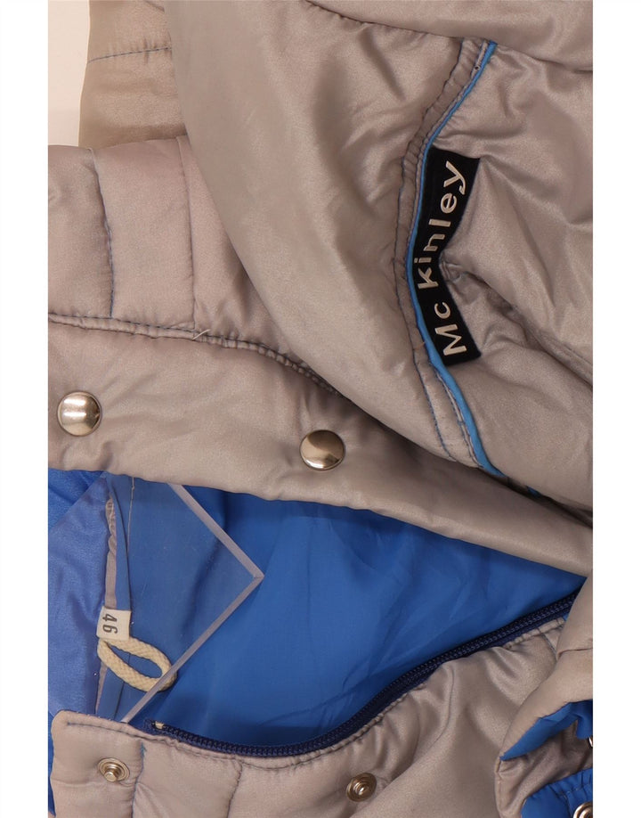 MC Kinley Chaqueta acolchada con capucha para hombre IT 46 Small Gris Poliéster