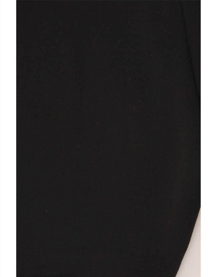 Adidas Pantalones de chándal para mujer UK 8 Small Negro Poliéster
