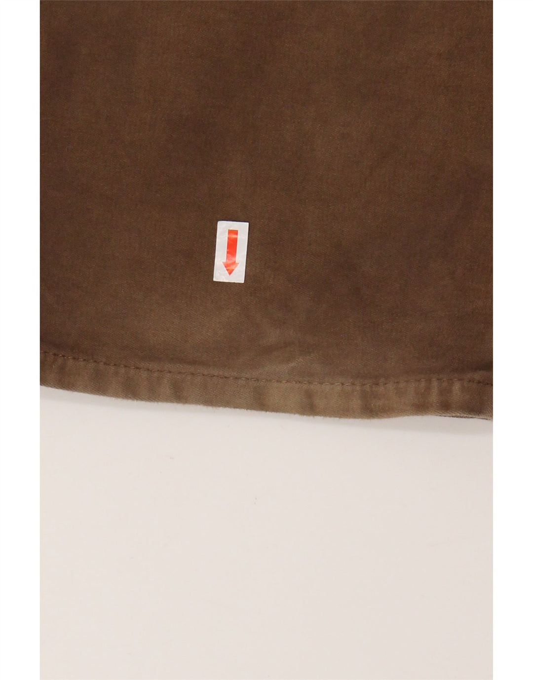 HACKETT Pantalones informales ajustados para hombre W34 L34 Algodón marrón