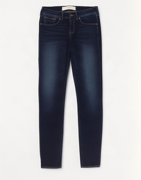 Abercrombie & Fitch Jeans ajustados para mujer US 4 Small W27 L29 Azul marino Algodón