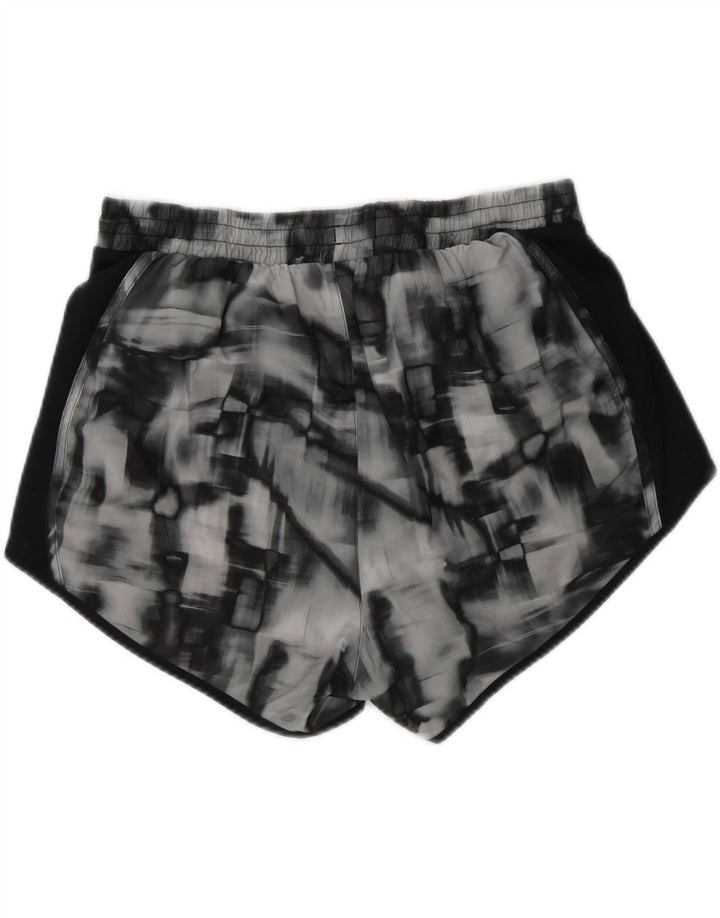UNDER ARMOUR Pantalones cortos deportivos para mujer Reino Unido 14 Gris medio Tie Dye