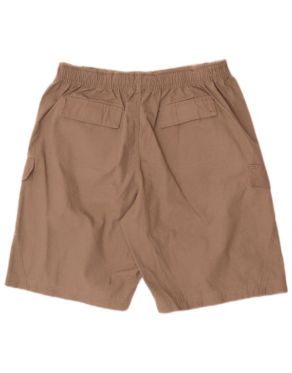 Fred Perry Shorts cargo para niños 15-16 años XL W30 Marrón Poliéster