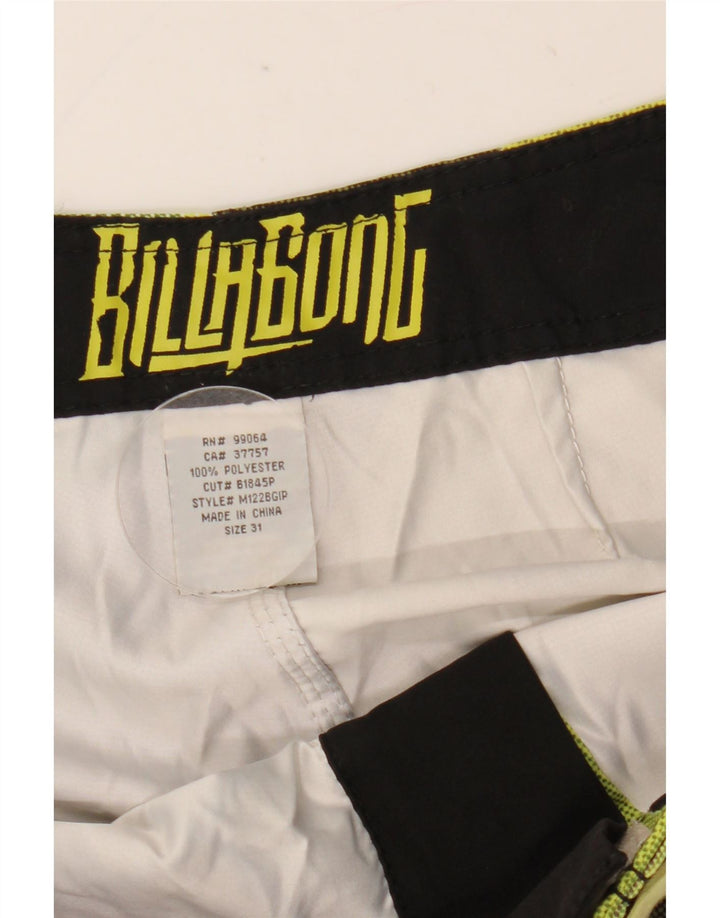 BILLABONG Shorts De Baño Gráfico Para Hombre Poliéster Color Block Medium Caqui