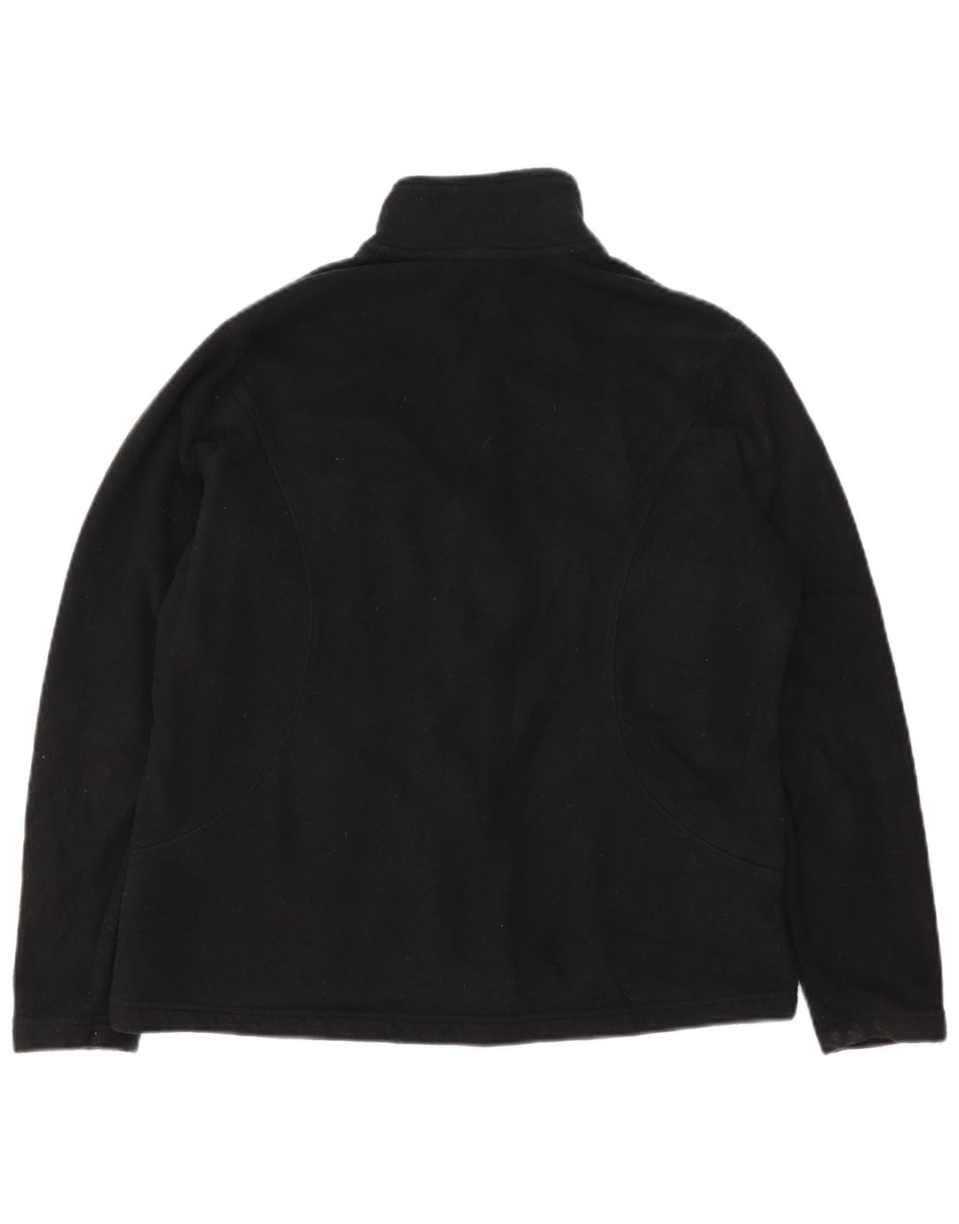 Marks & Spencer Chaqueta polar para mujer UK 46 Grande Poliéster negro
