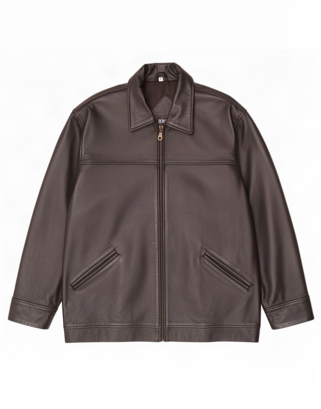 Akaso Chaqueta de cuero para hombre UK 38 Medium Black