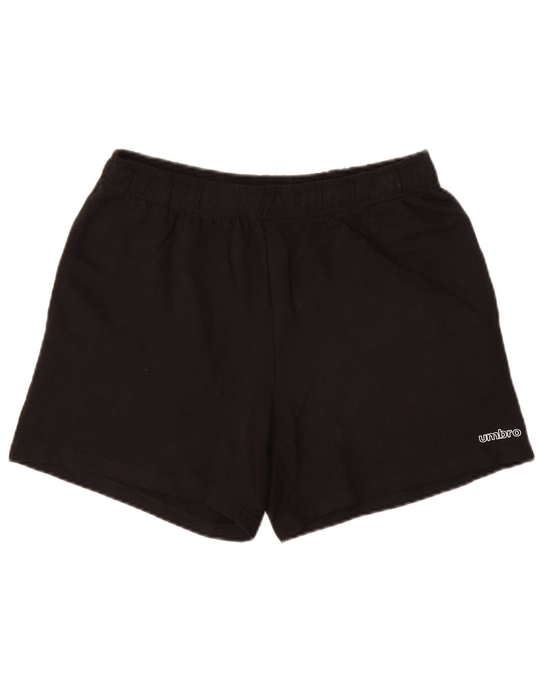 Umbro Pantalones cortos deportivos para mujer UK 42 Mediano Algodón negro